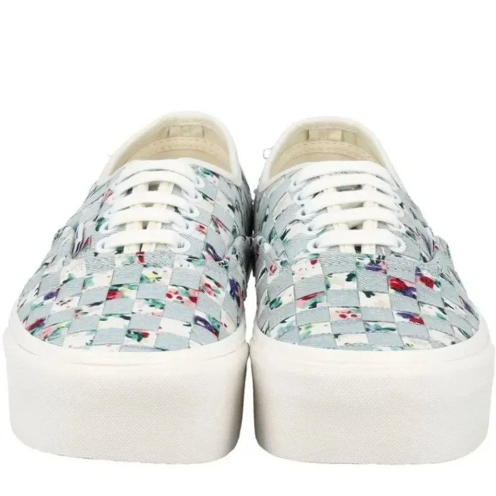 #30S NEW WITH TAGS VANS WOVEN FLORAL MULTI STACKFORM SNEAKERS - Picture 2 of 11